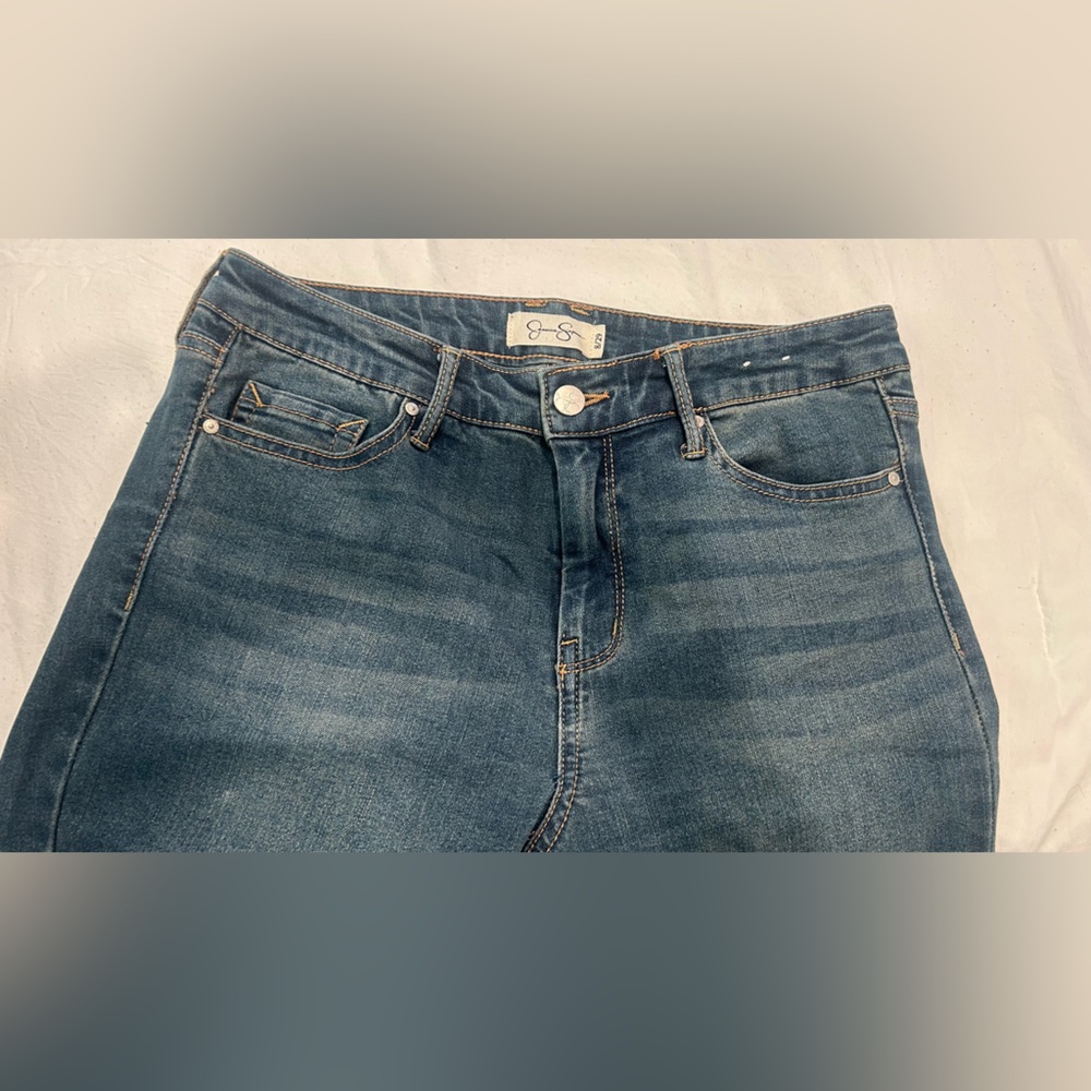 Jessica Simpson Blue Straight Leg Jeans